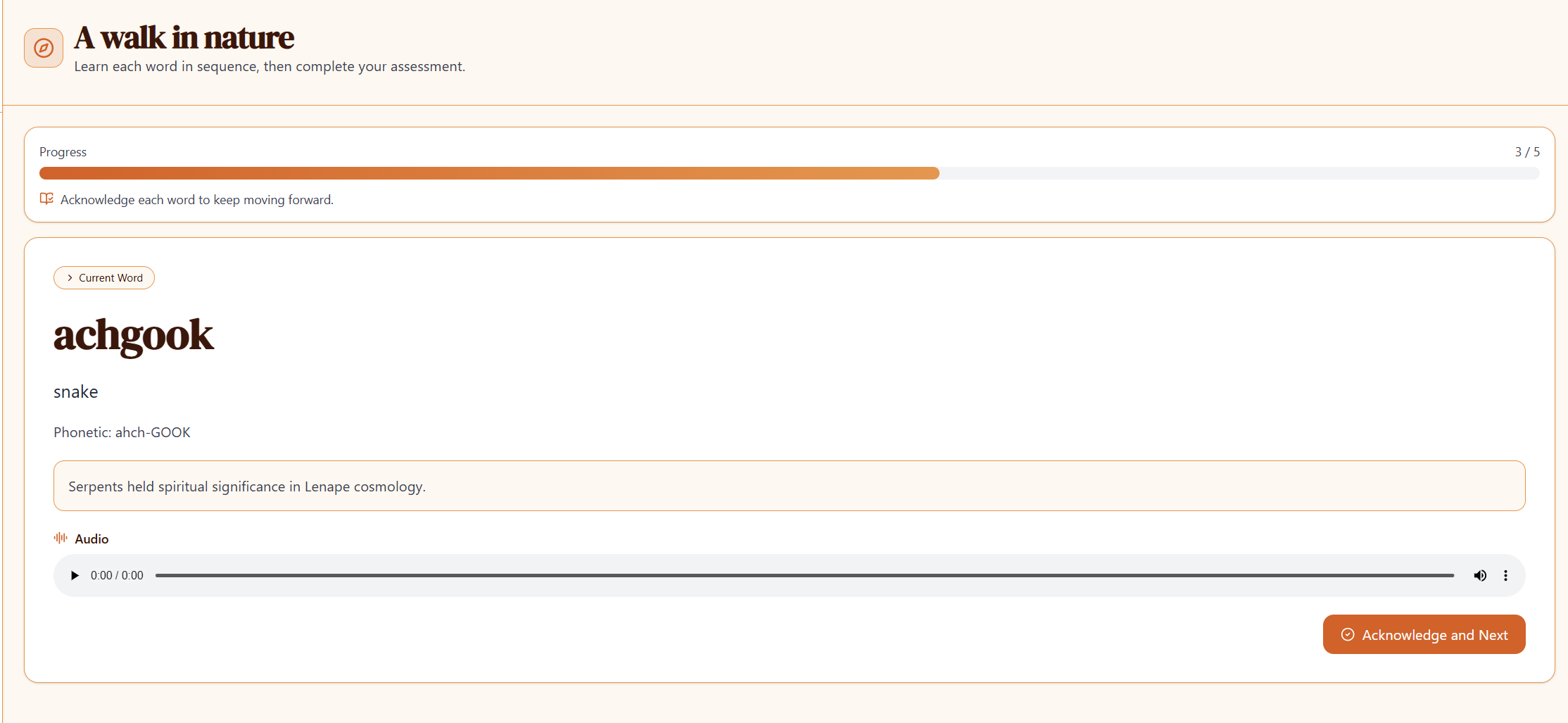EchoGrounds Journey walk